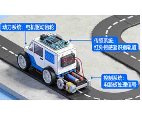沙盤小車 移動(dòng)原理教具