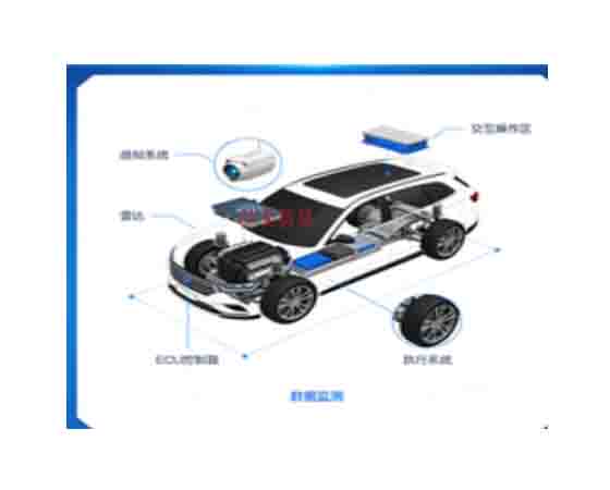智能網聯汽車結構認知仿真實訓教學系統