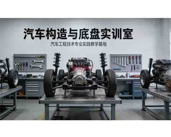 汽車構造與底盤實訓室